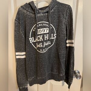Women's Gray Long Sleeve Hoodie